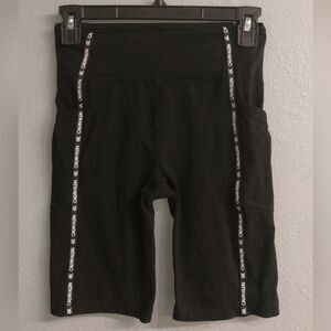 290. Calvin Klein biker shorts with pockets size XS